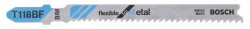 Bosch Jigsaw blade T 118 BF Flexible for Metal