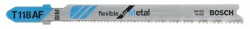 Bosch Jigsaw blade T 118 AF Flexible for Metal