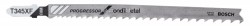Bosch Jigsaw blade T 345 XF Progressor for Wood and Metal