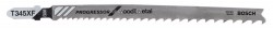 Bosch Jigsaw blade T 345 XF Progressor for Wood and Metal