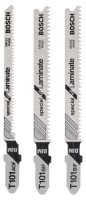 Bosch 3piece jigsaw blade set T 101 BIF (2x); T 101 AOF