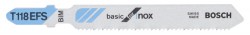Bosch Jigsaw blade T 118 EFS Basic for Inox