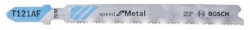 Bosch Jigsaw blade T 121 AF Speed for Metal