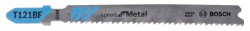 Bosch Jigsaw blade T 121 BF Speed for Metal