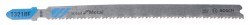 Bosch Jigsaw blade T 321 BF Speed for Metal