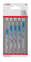 Bosch 5piece jigsaw blade set F 18 G (2x); F 18 AF; F 18 BF; F 127 DF