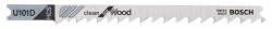 Bosch Jigsaw blade U 101 D Clean for Wood