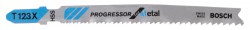 Bosch Jigsaw blade T 123 XF Progressor for Metal