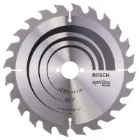 Bosch 230 x 24T 30mm Optiline Wood Cutting