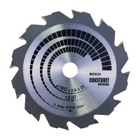 Bosch 160 x 12T x 16/20mm Bore Wood Cutting Blade