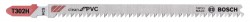 Bosch Jigsaw blade T 302 H Clean for PVC