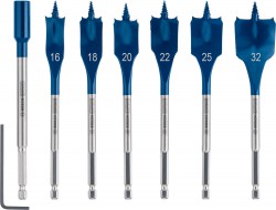 Bosch Expert SelfCut Speed Spade Drill Bit 16/18/20/22/25/32 mm 7pc