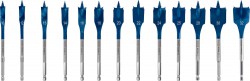 Bosch Expert SelfCut Speed Spade Drill Bit 10/12/13/14/16/18/20/22/24/25/28/30/32 mm 13pc