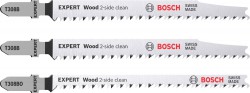 Bosch Expert �Wood 2side clean� Jigsaw Blade Set 3pc