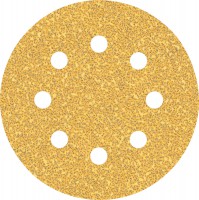 Bosch Expert C470 Sandpaper for Random Orbital Sanders 115 mm, 8 holes, G 40 5pc