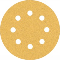 Bosch Expert C470 Sandpaper for Random Orbital Sanders 115 mm, 8 holes, G 80 5pc