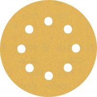 Bosch Expert C470 Sandpaper for Random Orbital Sanders 115 mm, 8 holes, G 180 5pc