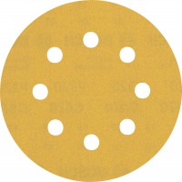 Bosch Expert C470 Sandpaper for Random Orbital Sanders 115 mm, 8 holes, G 320 5pc