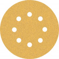 Bosch Expert C470 Sandpaper for Random Orbital Sanders 125 mm, 8 holes, G 60 5pc