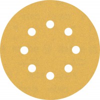 Bosch Expert C470 Sandpaper for Random Orbital Sanders 125 mm, 8 holes, G 180 5pc
