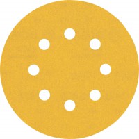 Bosch Expert C470 Sandpaper for Random Orbital Sanders 125 mm, 8 holes, G 240 5pc