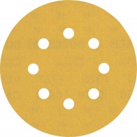 Bosch Expert C470 Sandpaper for Random Orbital Sanders 125 mm, 8 holes, G 320 5pc