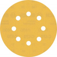 Bosch Expert C470 Sandpaper for Random Orbital Sanders 125 mm, 8 holes, G 400 5pc