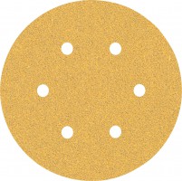Bosch Expert C470 Sandpaper for Random Orbital Sanders 150 mm, 6 holes, G 60 5pc