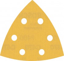 Bosch Expert C470 Sandpaper for Delta Sanders 93 mm, G 400 5pc