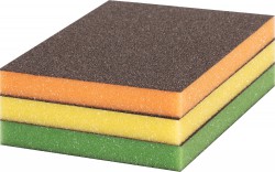 Bosch Expert Flex S473 Foam Sanding Pad 98 x 120 x 13 mm, M, F, SF 3pc