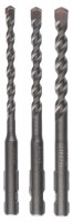 Bosch 3piece concrete drill bit set SDS quick 5.5x100; 6.0x100; 7.0x100