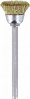 Dremel 13 mm Cup Shape Brass Brush 2pk