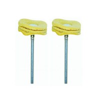 Proxxon 28298 2-piece 22mm Leather Chamois Polisher