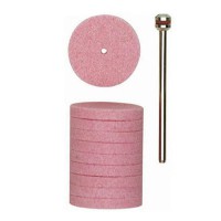 Proxxon 28302 10-piece 22mm Carborundum Grinding Wheels for Steel Cast Iron and HSS Steels