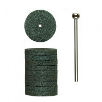 Proxxon 28304 10-piece 22mm Silicon Carbide Grinding Wheel for Glass Ceramics Tungsten Carbide