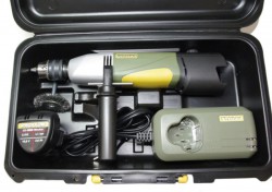Proxxon 29850 Cordless industrial straight grinder IGS/A, incl. rapid charger + lithium-ion battery