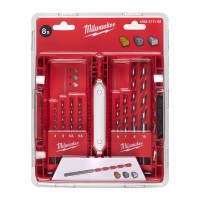 (NO LONGER AVAILABLE) Milwaukee Premium TCT Concrete Drill Bit Set - 8pc