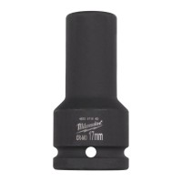 Milwaukee SHOCKWAVE� IMPACT DUTY  3/4\" Impact Socket Long 17mm - 1pc