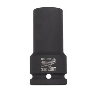 Milwaukee SHOCKWAVE� IMPACT DUTY  3/4\" Impact Socket Long 22mm - 1pc