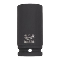 Milwaukee SHOCKWAVE� IMPACT DUTY  3/4\" Impact Socket Long 30mm - 1pc