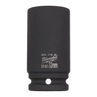 Milwaukee SHOCKWAVE� IMPACT DUTY  3/4\" Impact Socket Long 32mm - 1pc