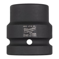 Milwaukee SHOCKWAVE� IMPACT DUTY 1\" Impact Socket Short 27mm - 1pc
