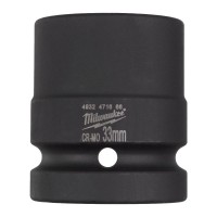 Milwaukee SHOCKWAVE� IMPACT DUTY 1\" Impact Socket Short 33mm - 1pc