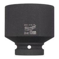 Milwaukee SHOCKWAVE� IMPACT DUTY 1\" Impact Socket Short 65mm - 1pc