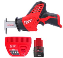 Milwaukee C12HZ-202C Compact Cordless Hackzall 12 Volt + 3.0ah Li-Ion