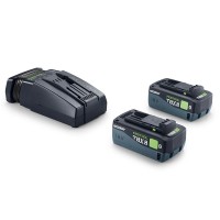Festool 578898 18V TBX8 Tabless Energy Set 2 x 8.0Ah Batteries & SCA16 Charger GB