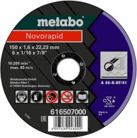 Metabo 616507000 Novorapid150x1,6x22,23 mm Cutting Disc