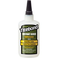 Titebond 6221 2oz Instant Bond Adhesive Thick for Wood Metal Stone Ceramic and Glass