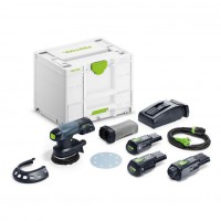 Festool 578143 Cordless Eccentric Sander ETSC 125 3,0 I-Set
