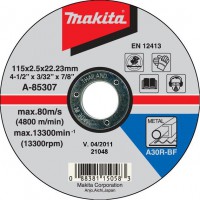 CUT OFF WHEEL 115x2.5x22 A30R